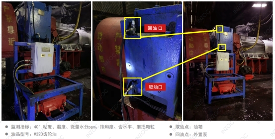 煤礦皮帶機(jī)頭減速機(jī)油液監(jiān)監(jiān)測系統(tǒng)